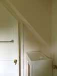 AFTER: Franklin White is a great complexion-friendly powder bathroom color.
