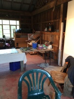 Spent a week painting in the Sugar House studio at Spring Hills Farm, near Scranton.